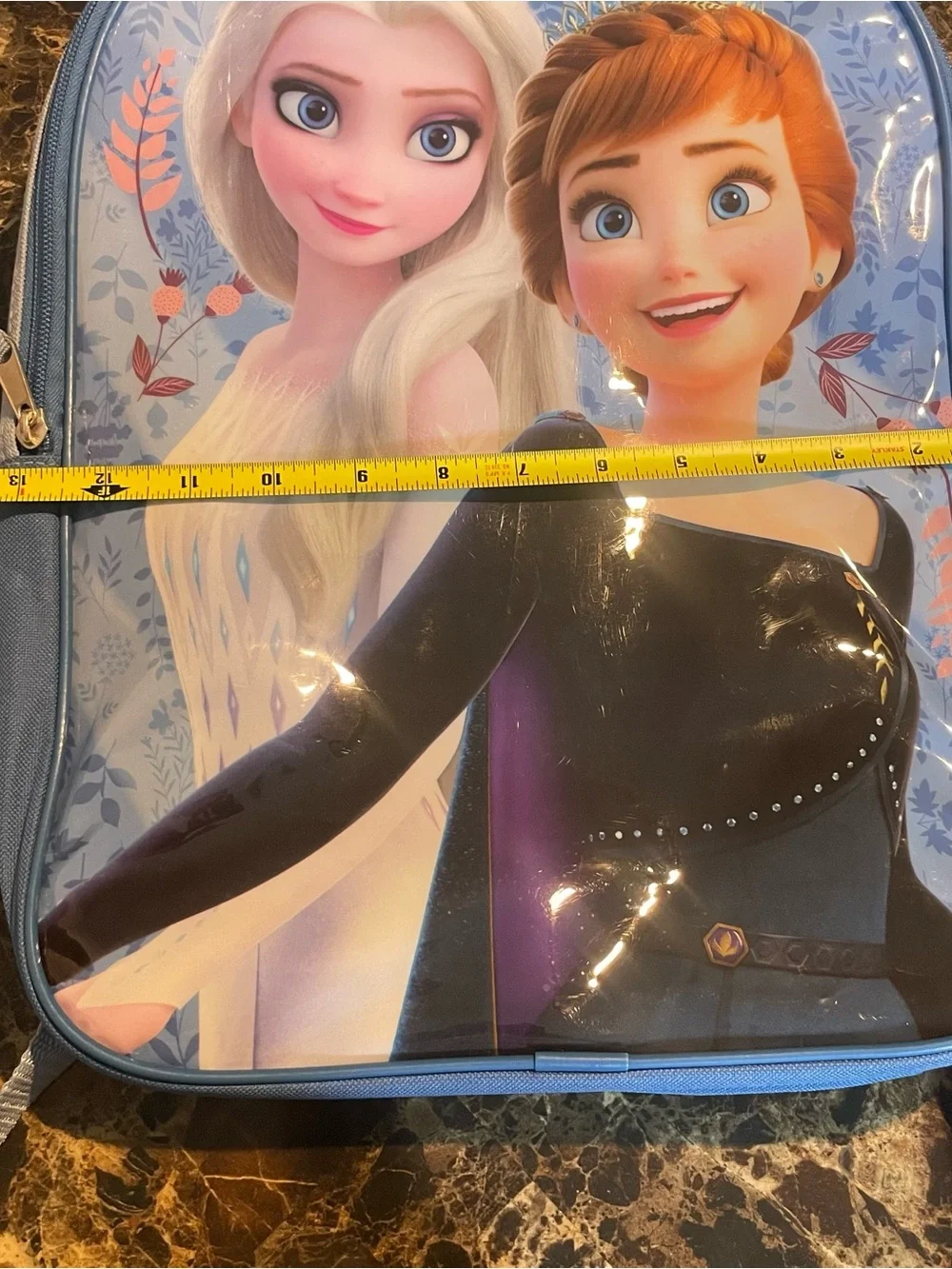 Disney Frozen Elsa & Anna Kids Backpack Blue School Book Bag Official Licensed N